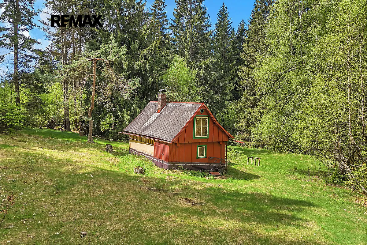 Prodej chalupy 37 m², pozemek 2170 m²